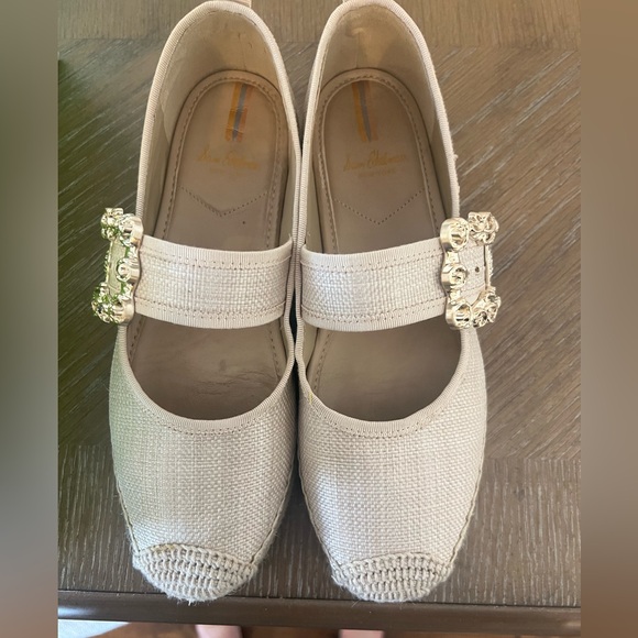 SAM EDELMAN Maddy Espadrille Mary Jane in Light Natural size 7.5 - Picture 11 of 12